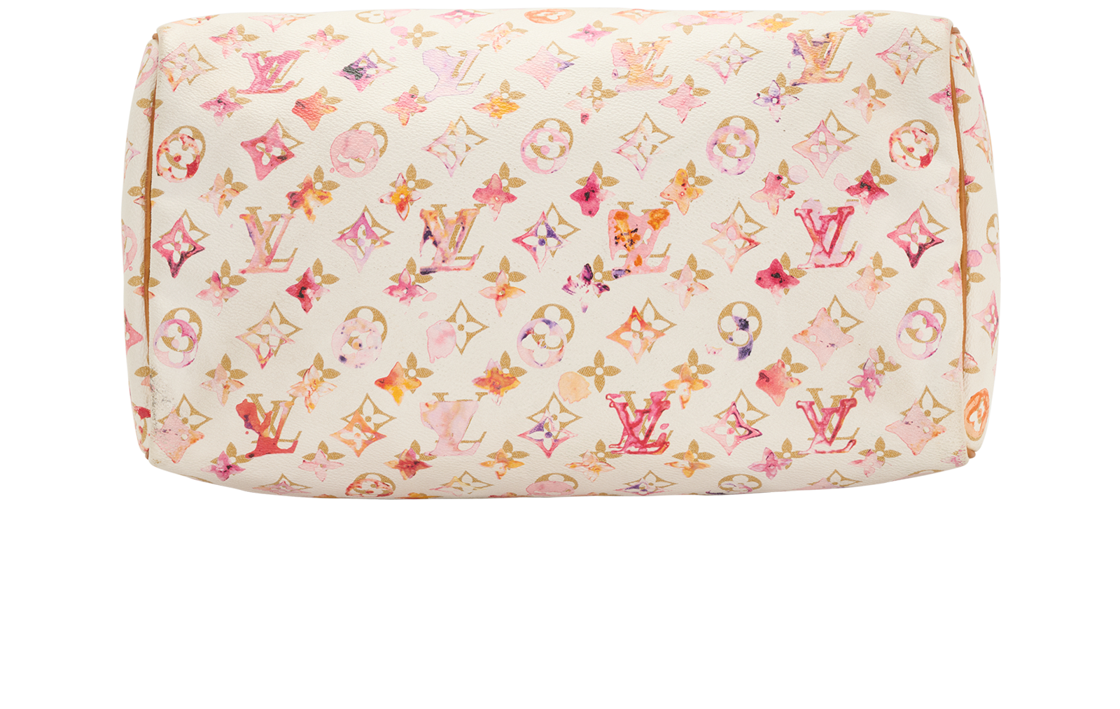 Aquarelle Speedy 35, &pound;1,100, Handbags, Pink/White, Canvas, Top view